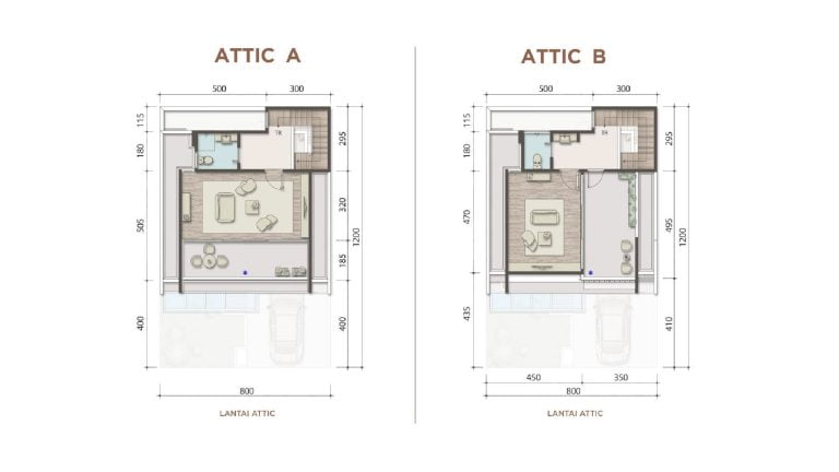 Strozzi Tipe 8 Attic Option